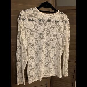 Lace Floral Top